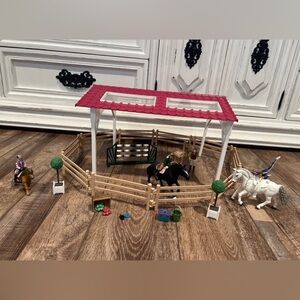 Schleich Horse Club Riding School With Riders & Horses 42389